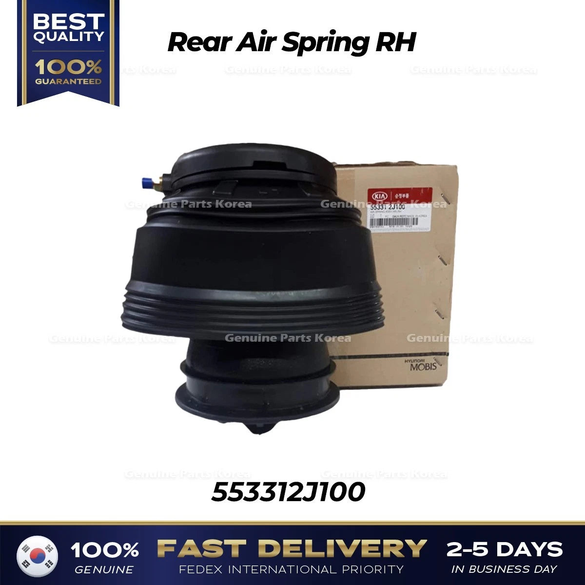 ⭐Genuine⭐ Rear Air Spring RH 553312J100 for Kia Mohave