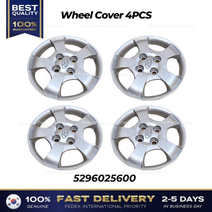Genuine Wheel Cover 4PCS 5296025600 for Hyundai Accent Verna