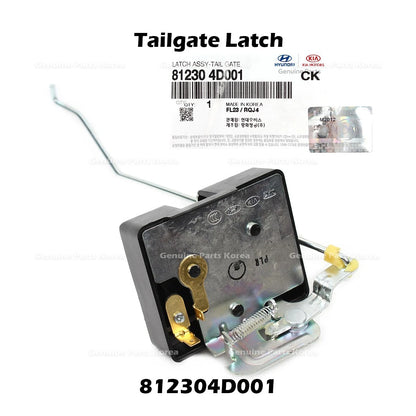 Genuine Tailgate Latch 812304D001 for Hyundai Entourage Kia Sedona