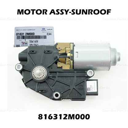 Genuine Sunroof Motor ASSY for 816312M000 for Hyundai Genesis Coupe 2010-2016