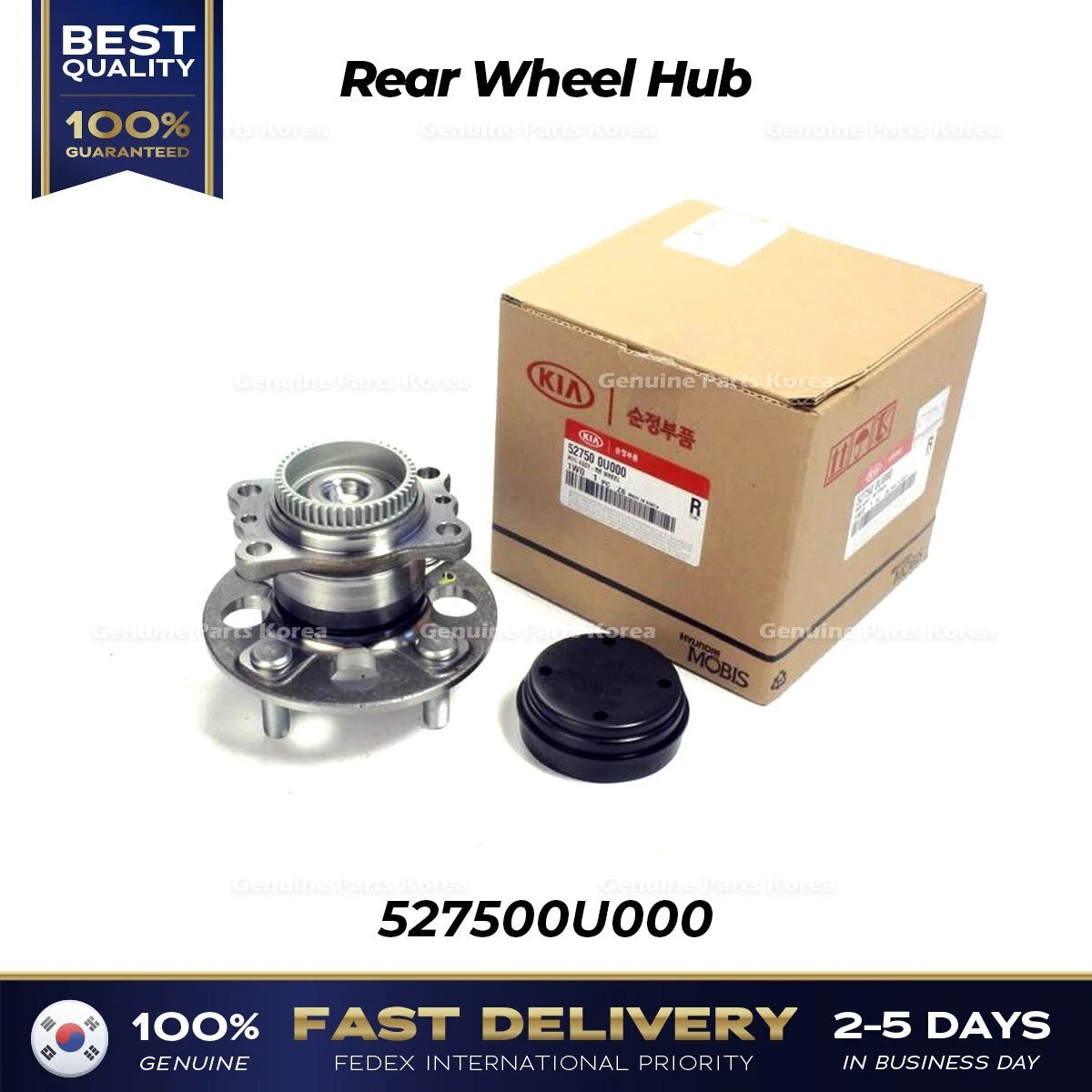 ⭐Genuine⭐ Rear Wheel Hub 527500U000 for Hyundai Accent Kia Rio