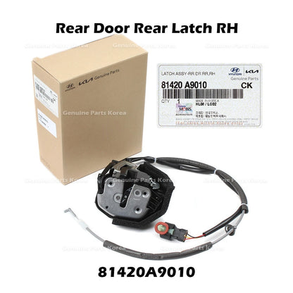 Genuine Rear Door Rear Latch RH 81420A9010 for Kia Sedona