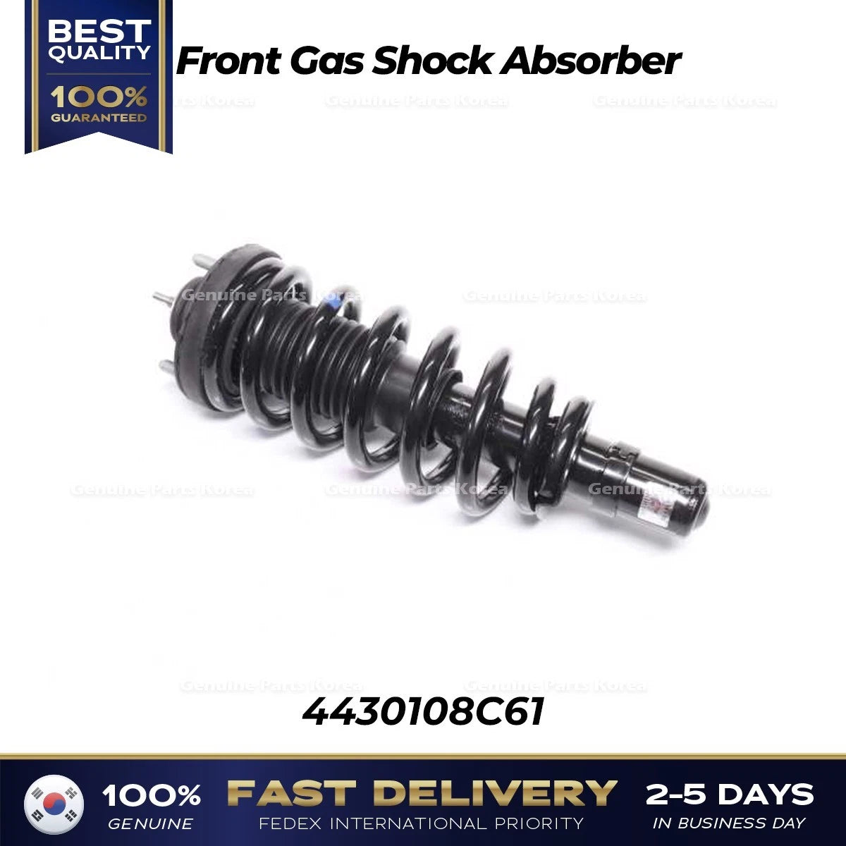 ⭐Genuine⭐ Front Gas Shock Absorber 4430108C61 for Ssangyong Rexton