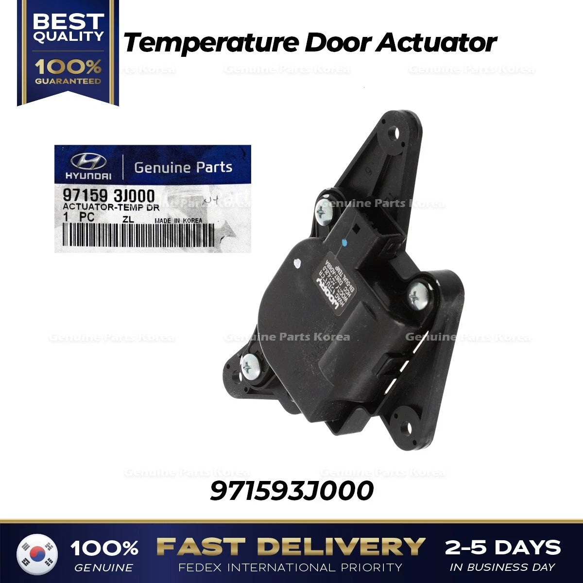 ⭐Genuine⭐ Temperature Door Actuator 971593J000 for Hyundai Veracruz