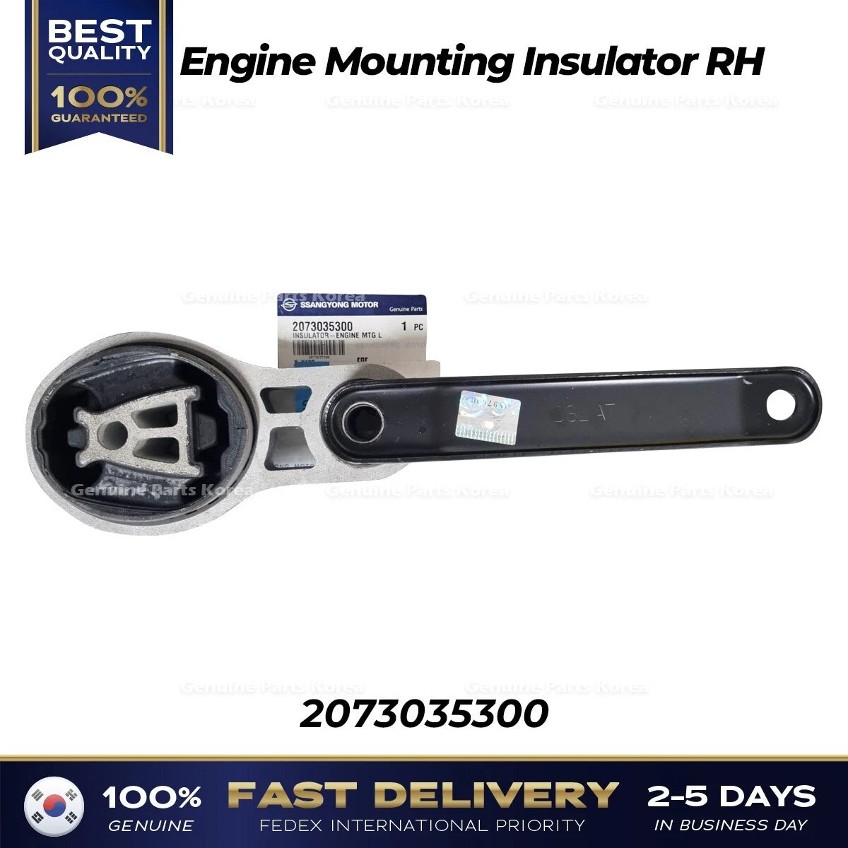 ⭐Genuine⭐ Engine Mounting Insulator RH 2073035300 for Ssangyong Tivoli