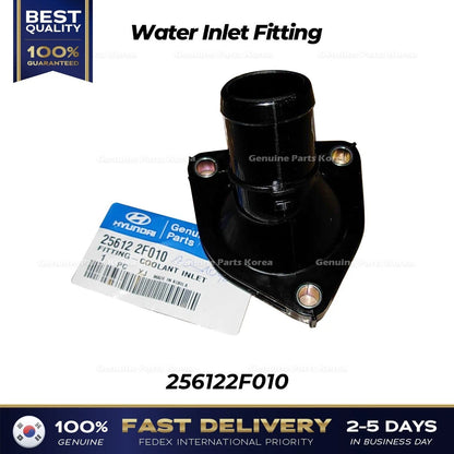 Genuine Water Inlet Fitting 256122F010 for Hyundai Staria Palisade