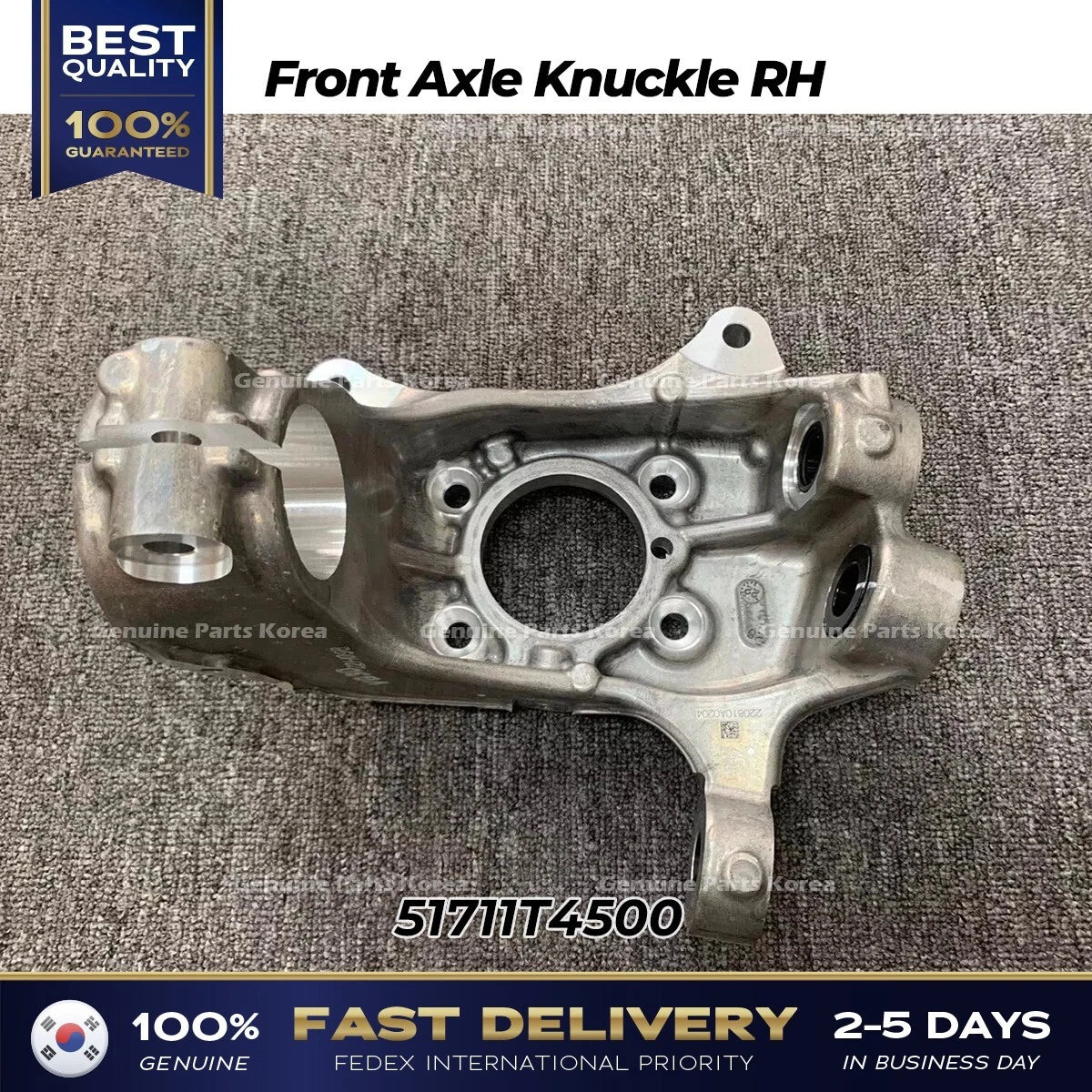 ⭐Genuine⭐ Front Axle Knuckle RH 51711T4500 for Hyundai Genesis G90