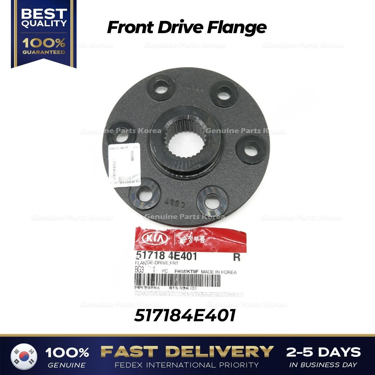 ⭐Genuine⭐ Front Drive Flange 517184E401 for Hyundai Porter II