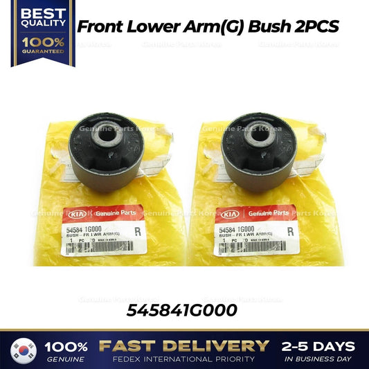 ⭐Genuine⭐ Front Lower Arm(G) Bush 2PCS 545841G000 for Hyundai Accent Kia Rio