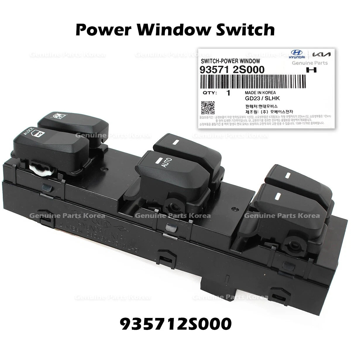 ⭐Genuine⭐ Power Window Switch 935712S000 for Hyundai Tucson