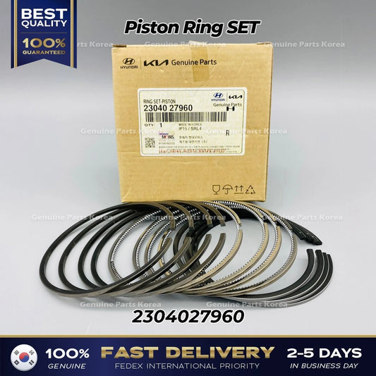 ⭐Genuine⭐ Piston Ring SET 2304027960 for Hyundai Santa Fe