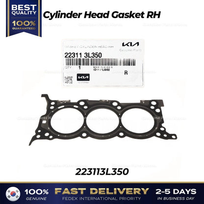 Genuine Cylinder Head Gasket RH 223113L350 for Hyundai Genesis Palisade