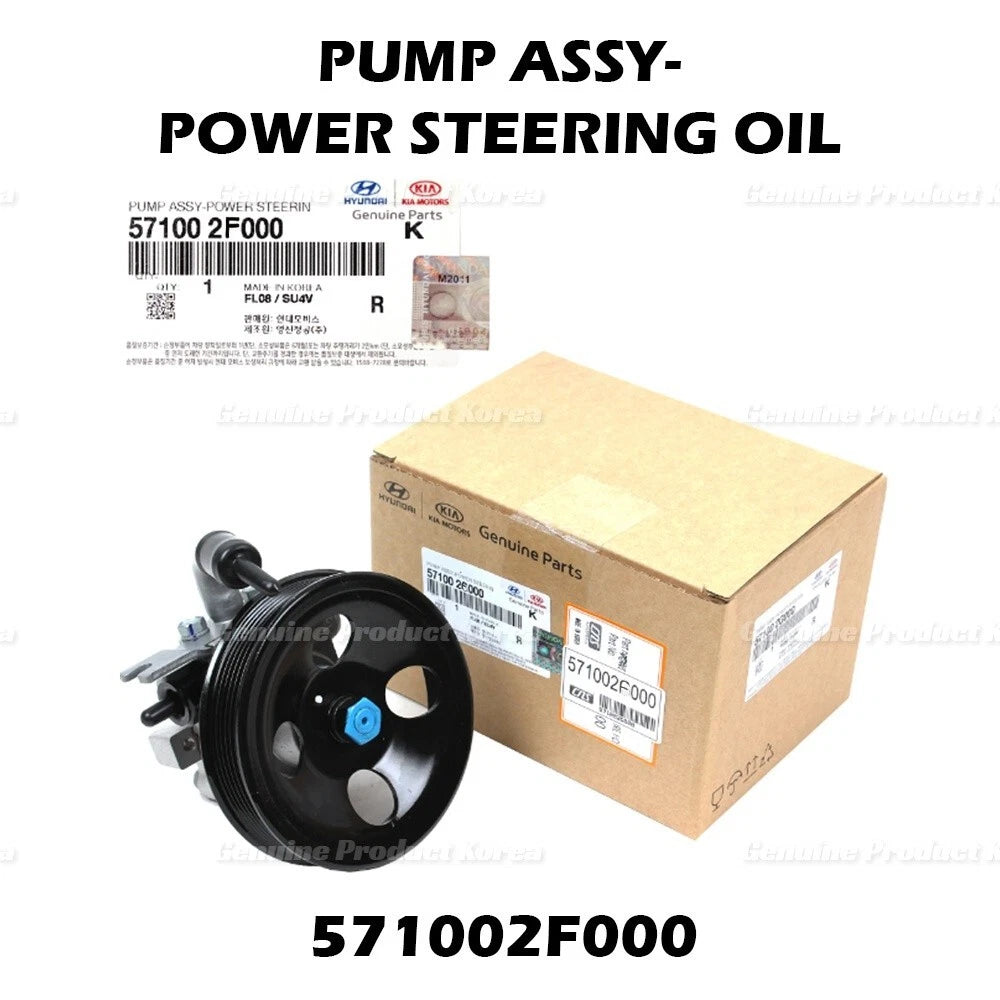 ⭐Genuine⭐ Power Steering Oil Pump Assy 571002F000 for Kia Cerato 2003 - 2005