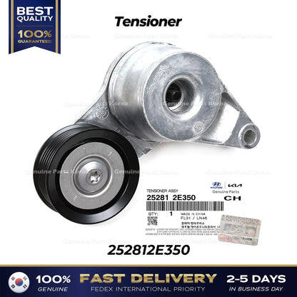 Genuine Tensioner 252812E350 for Hyundai Elantra Tucson Kia Forte Soul