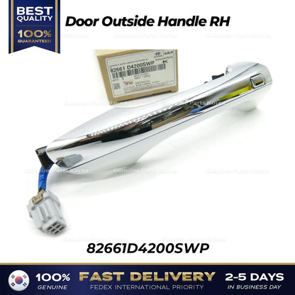 Genuine Door Outside Handle RH 82661D4200SWP for Kia Stinger
