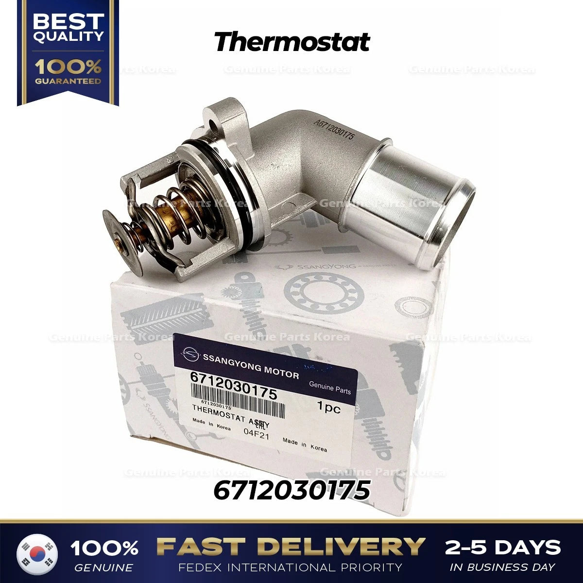 ⭐Genuine⭐ Thermostat 6712030175 for Ssangyong Korando C Rexton