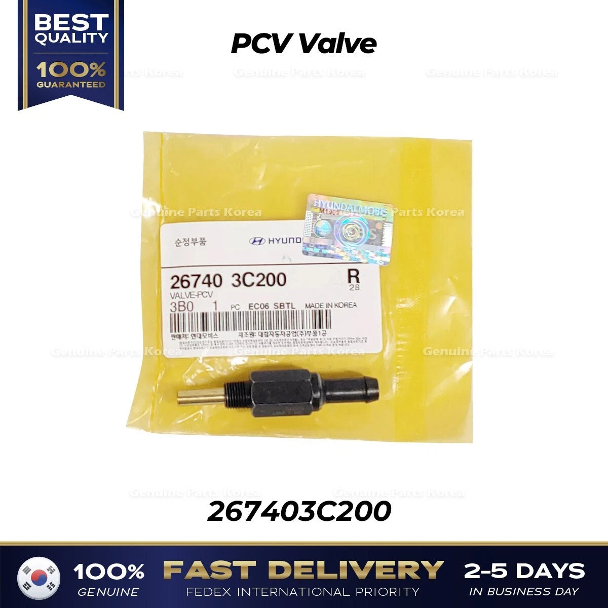 ⭐Genuine⭐ PCV Valve 267403C200 for Hyundai Genesis Kia