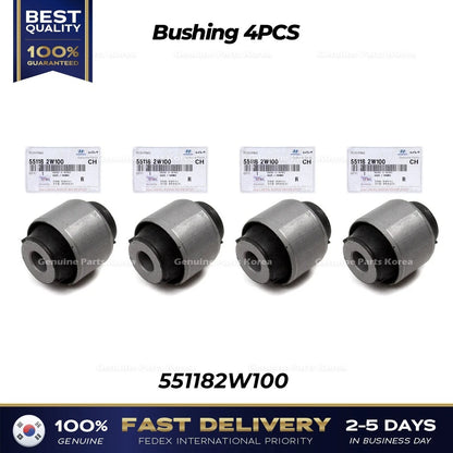 Genuine Bushing 4PCS 551182W100 for Hyundai Santa Fe