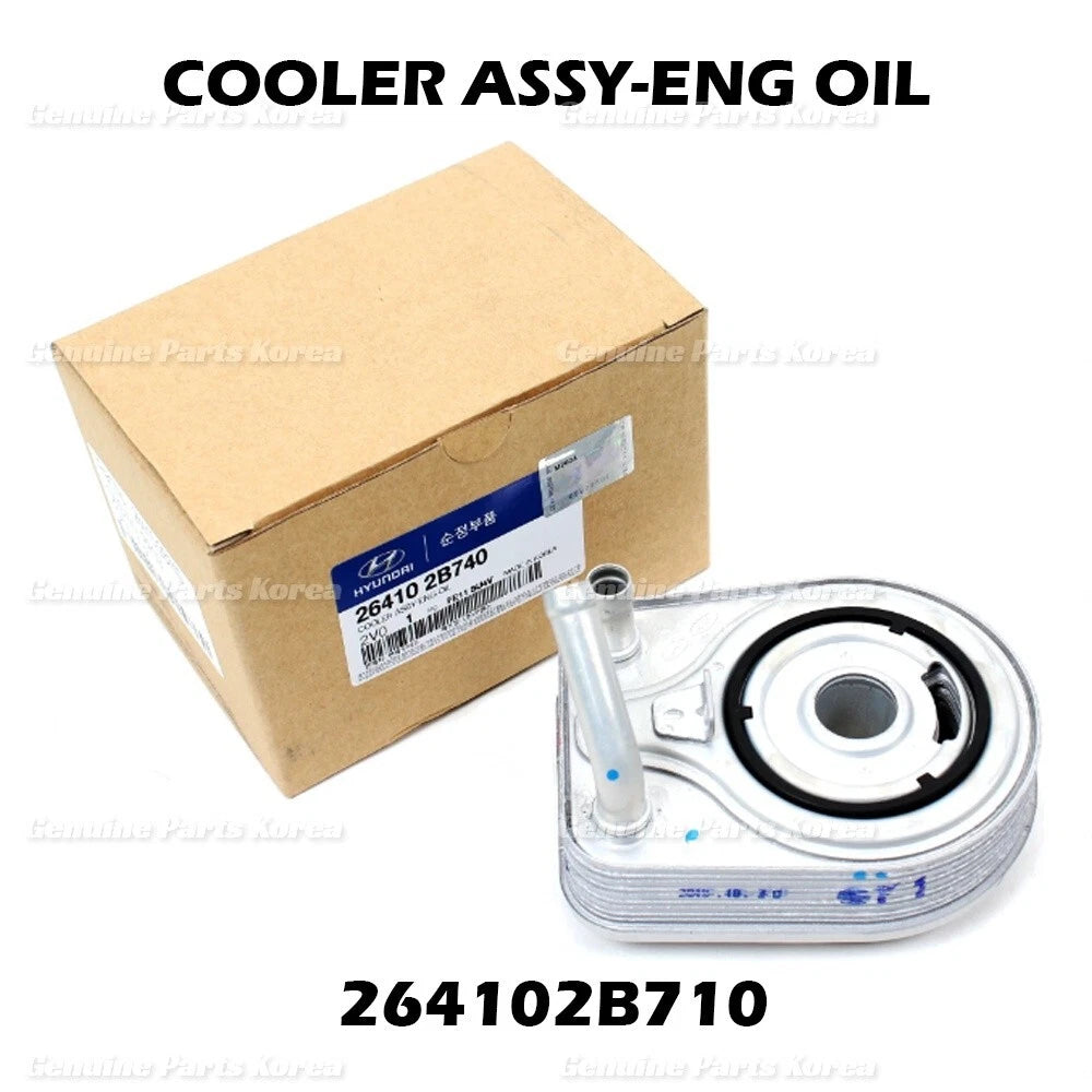OEM Engine Oil Cooler 264102B710 for Hyundai Veloster Kia Forte5 Forte Koup 16L