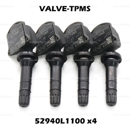Genuine Tire Pressure Sensor TPMS 52940L1100 4P 1Set  for Hyundai & Kia 20-22