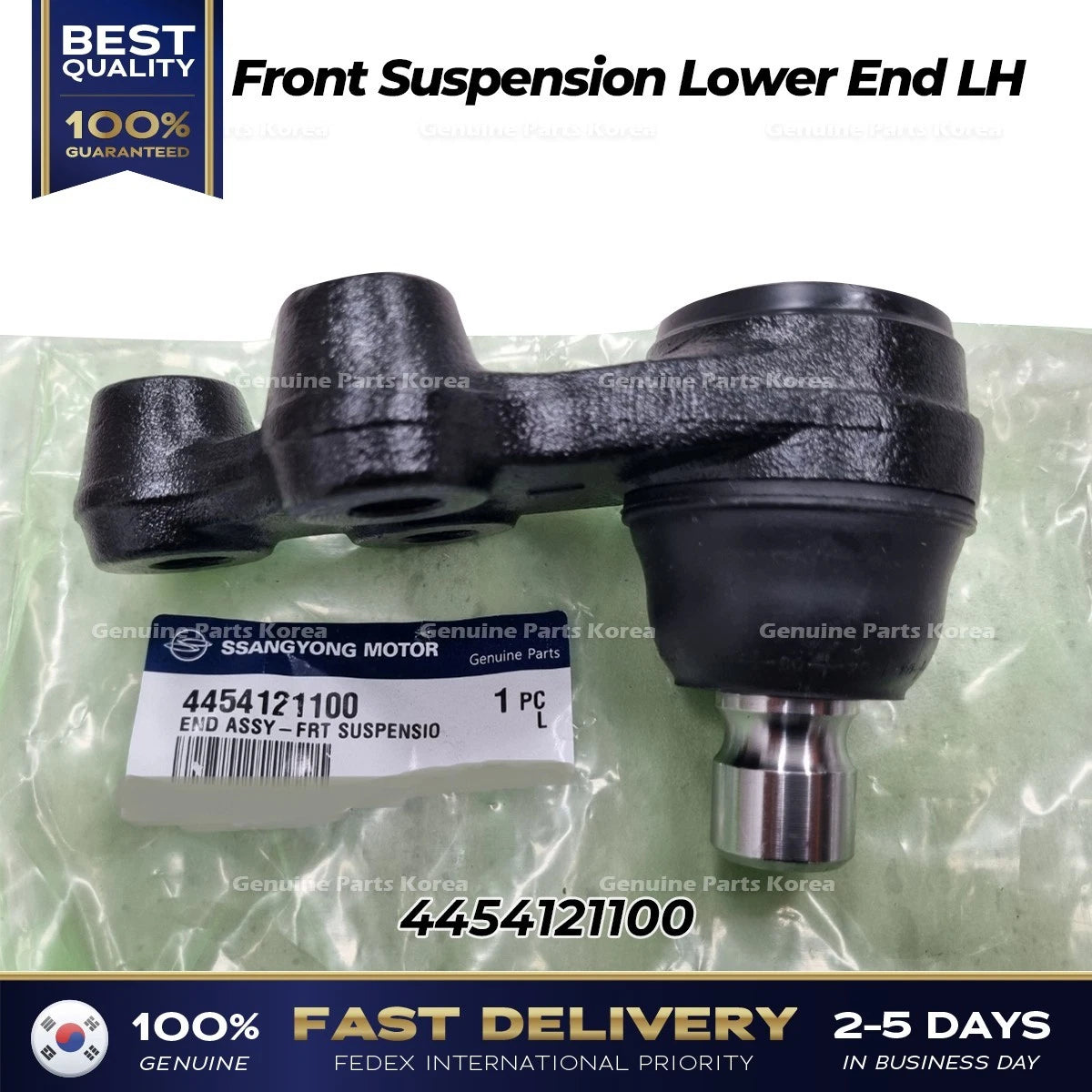 Genuine Front Suspension Lower End LH 4454121100 for Ssangyong Stavic Rodius