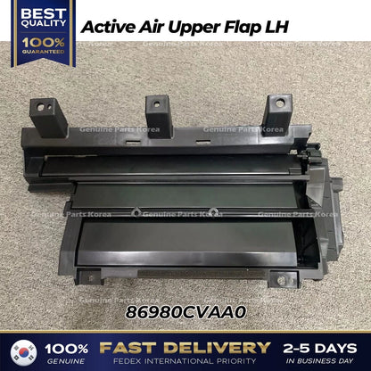 Genuine Active Air Upper Flap LH 86980CVAA0 for Kia EV6