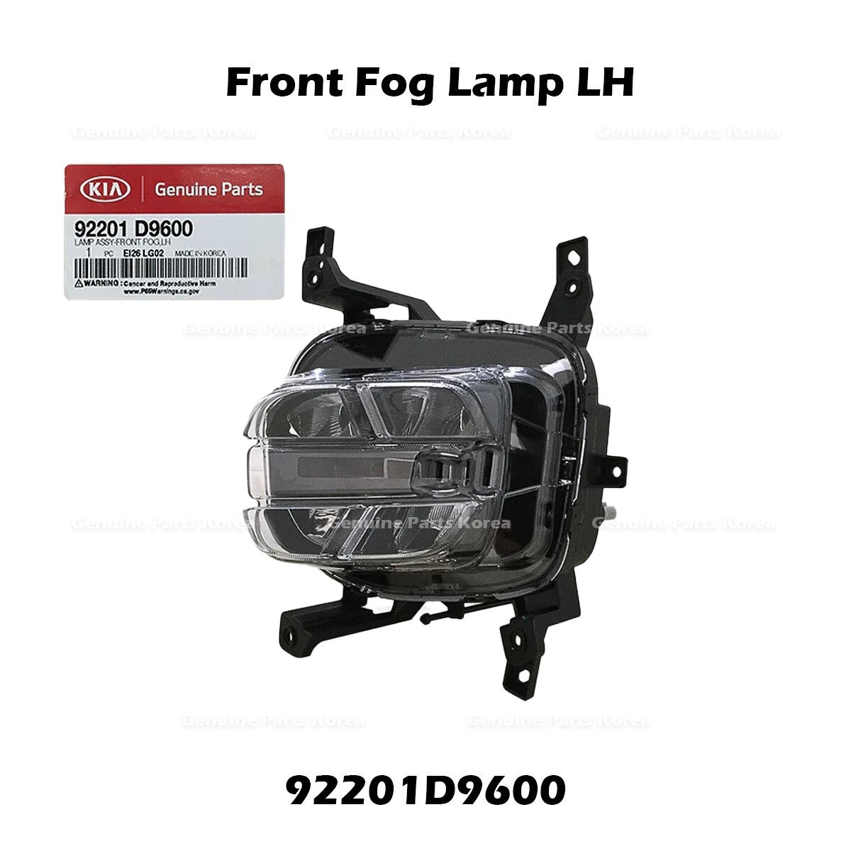 ⭐Genuine⭐ Front Fog Lamp LH 92201D9600 for Kia Sportage