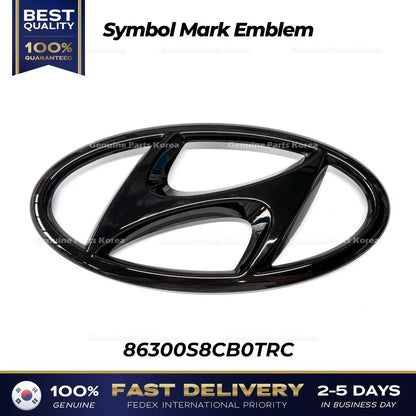 Genuine Symbol Mark Emblem 86300S8CB0TRC for Hyundai Palisade