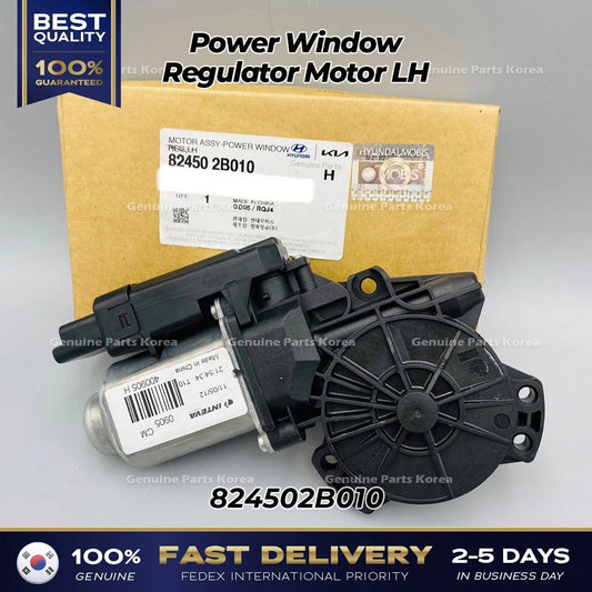 ⭐Genuine⭐ Power Window Regulator Motor LH 824502B010 for Hyundai Santa Fe