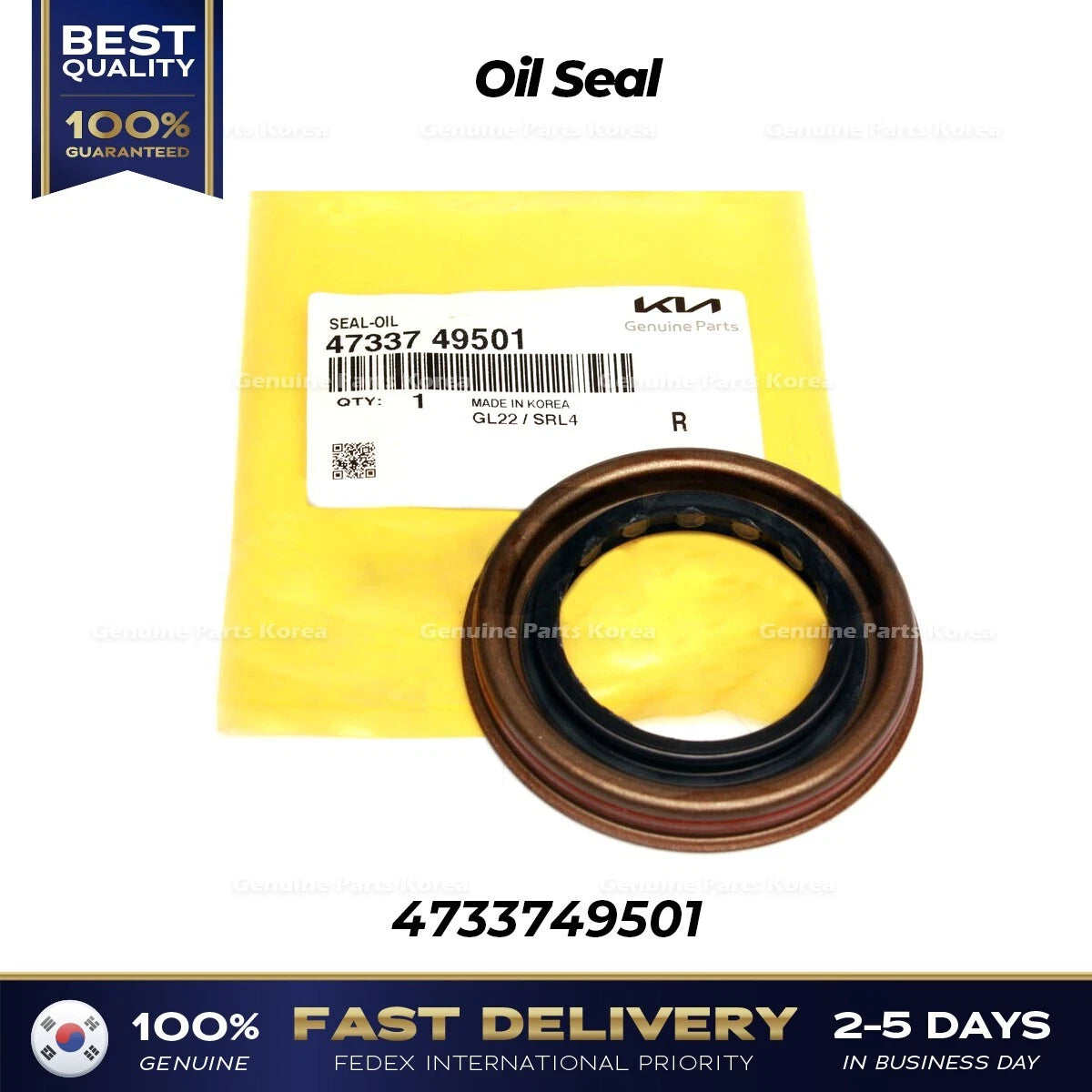 ⭐Genuine⭐ Oil Seal 4733749501 for Kia Borrego Sorento