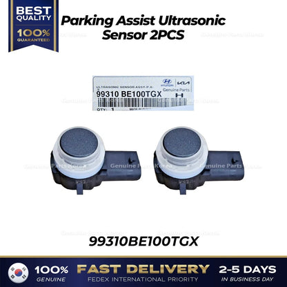 Genuine Parking Assist Ultrasonic Sensor 2PCS 99310BE100TGX for Kona Hybrid