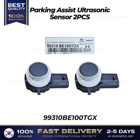 ⭐Genuine⭐ Parking Assist Ultrasonic Sensor 2PCS 99310BE100TGX for Kona Hybrid