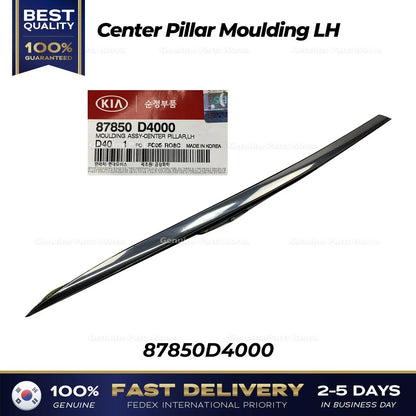 Genuine Center Pillar Moulding LH 87850D4000 for Kia Optima
