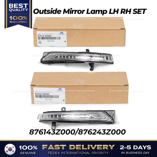 ⭐Genuine⭐ Outside Mirror Lamp LH RH SET for Hyundai i40