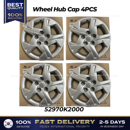 Genuine Wheel Hub Cap 4PCS 52970K2000 for Hyundai Venue