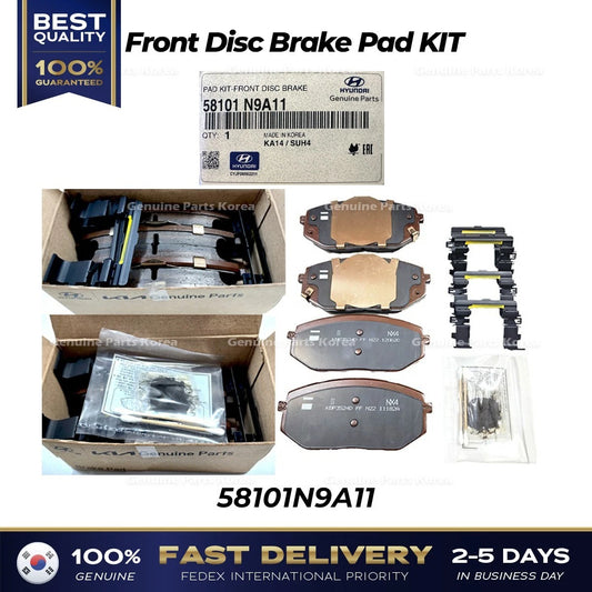⭐Genuine⭐ Front Disc Brake Pad KIT 58101N9A11 for Hyundai Tucson Kia Sportage