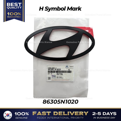 Genuine H Symbol Mark 86305N1020 for Hyundai Elantra N Ioniq 5