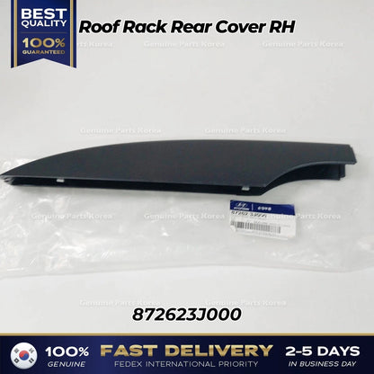Genuine Roof Rack Rear Cover RH 872623J000 for Hyundai Veracruz