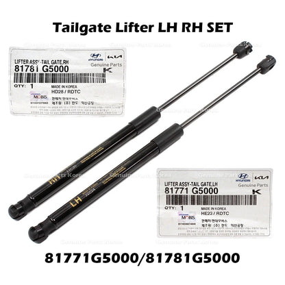 Genuine Tailgate Lifter LH RH SET 81771G5000 81781G5000 for Kia Niro