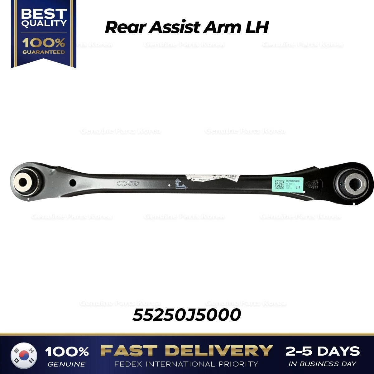 ⭐Genuine⭐ Rear Assist Arm LH 55250J5000 for Hyundai Genesis G70 Kia Stinger