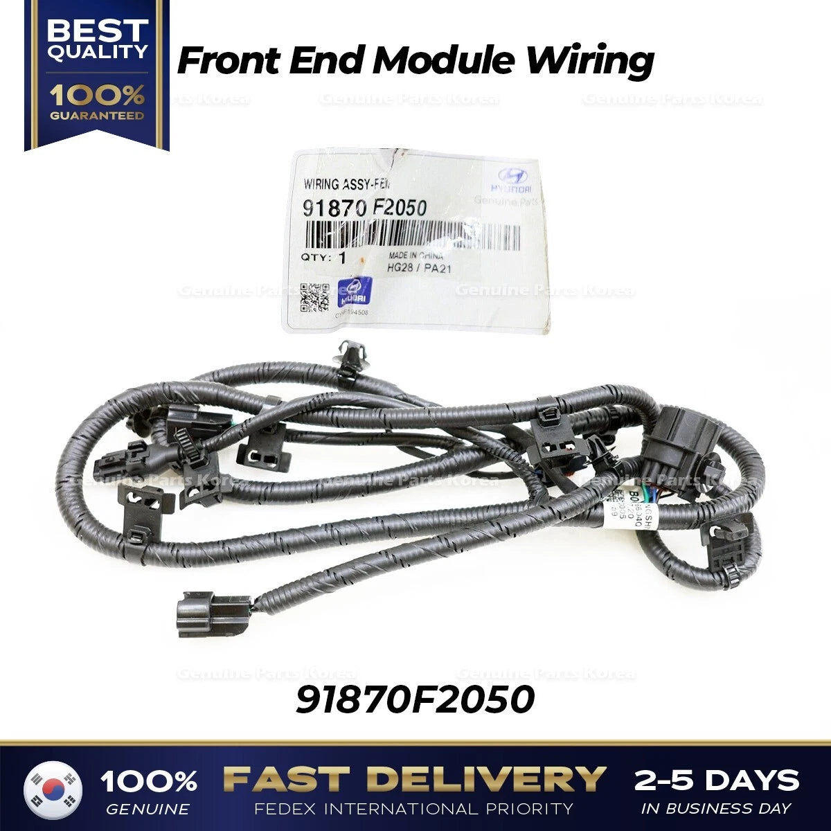 ⭐Genuine⭐ Front End Module Wiring 91870F2050 for Hyundai Elantra