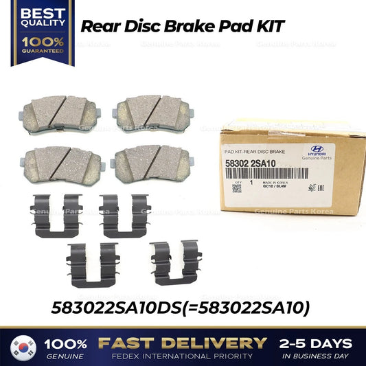 ⭐Genuine⭐ Rear Disc Brake Pad KIT 583022SA10DS for Hyundai Tucson Kia Sportage