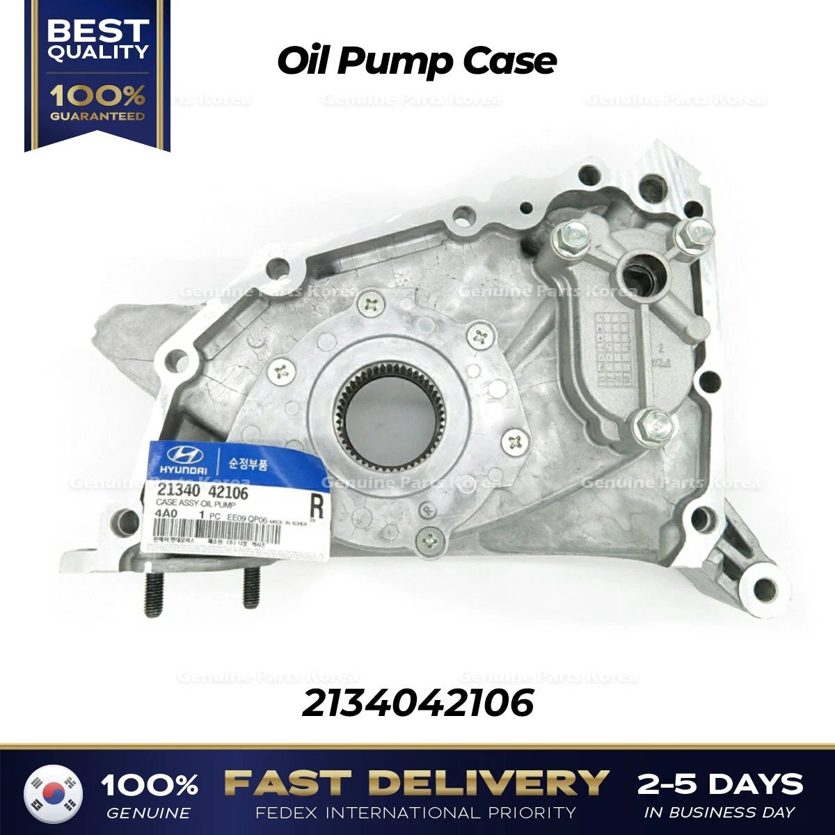 ⭐Genuine⭐ Oil Pump Case 2134042106 for Hyundai H1 Porter II