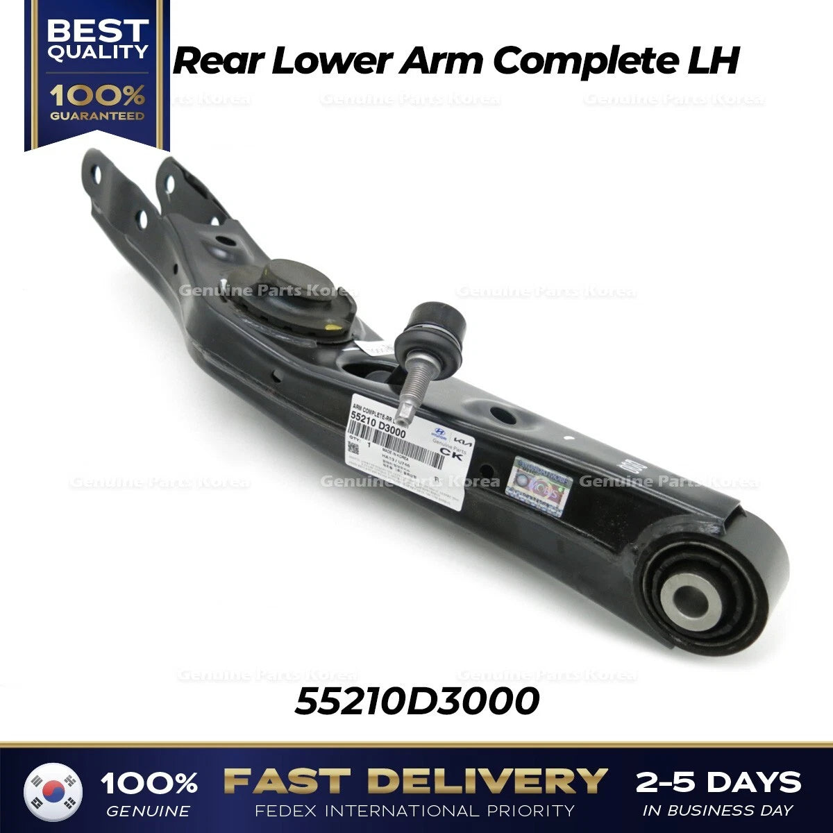 ⭐Genuine⭐ Rear Lower Arm Complete LH 55210D3000 for Hyundai Tucson