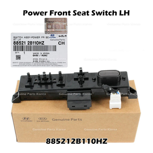⭐Genuine⭐ Power Front Seat Switch LH 885212B110HZ for Hyundai Santa Fe