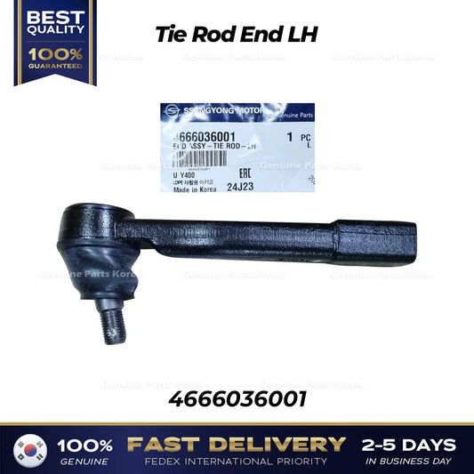 ⭐Genuine⭐ Tie Rod End LH 4666036001 for Ssangyong Rexton G4
