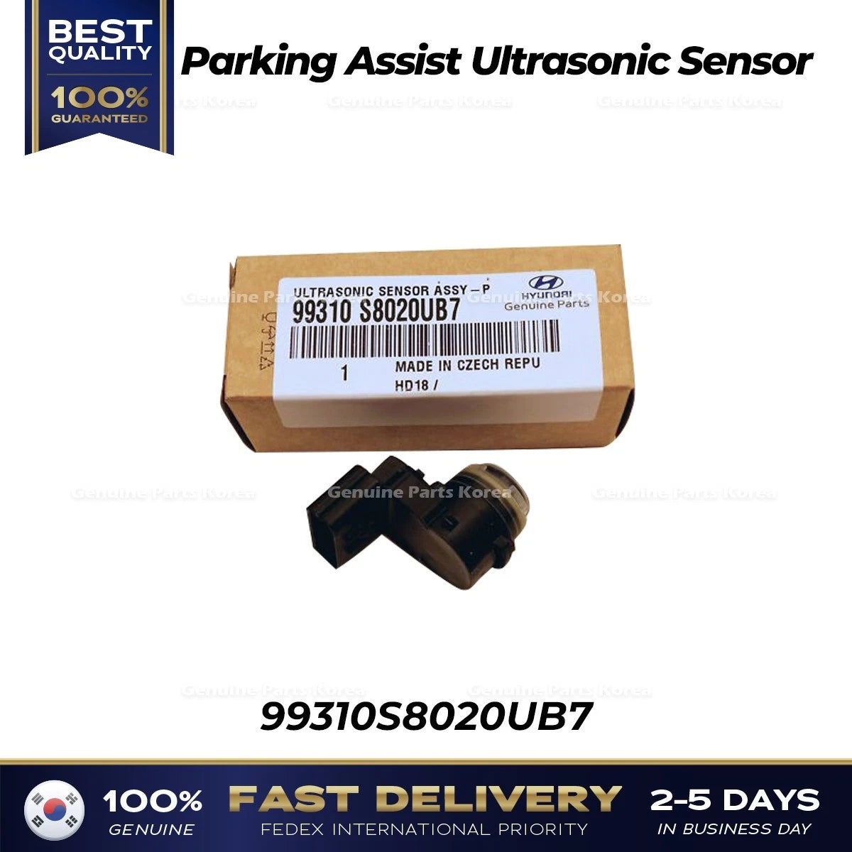 ⭐Genuine⭐ Parking Assist Ultrasonic Sensor 99310S8020UB7 for Hyundai Palisade
