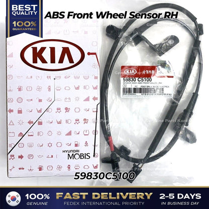 Genuine ABS Front Wheel Sensor RH 59830C5100 for Kia Sorento