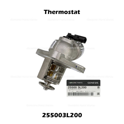 Genuine Thermostat 255003L200 for Hyundai Genesis G70 G80 G90 Kia K900 Stinger