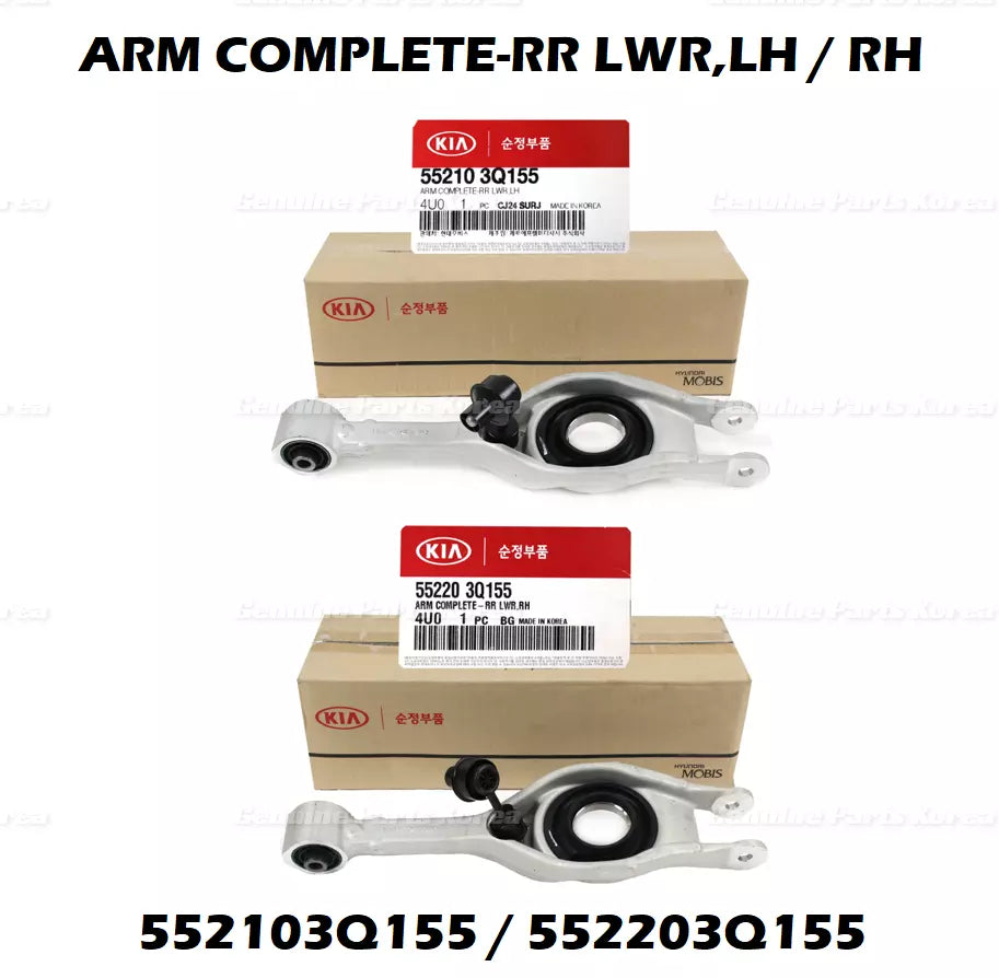 ⭐Genuine⭐ REAR LH RH Lower Control Arm 2P 1set for Hyundai Sonata Kia Optima